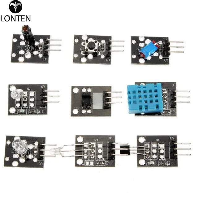 Custom Lonten 37 In 1 Sensor Module Upgraded Version Kit With Electronic Components resistors LEDs For arduinos Manufacturer