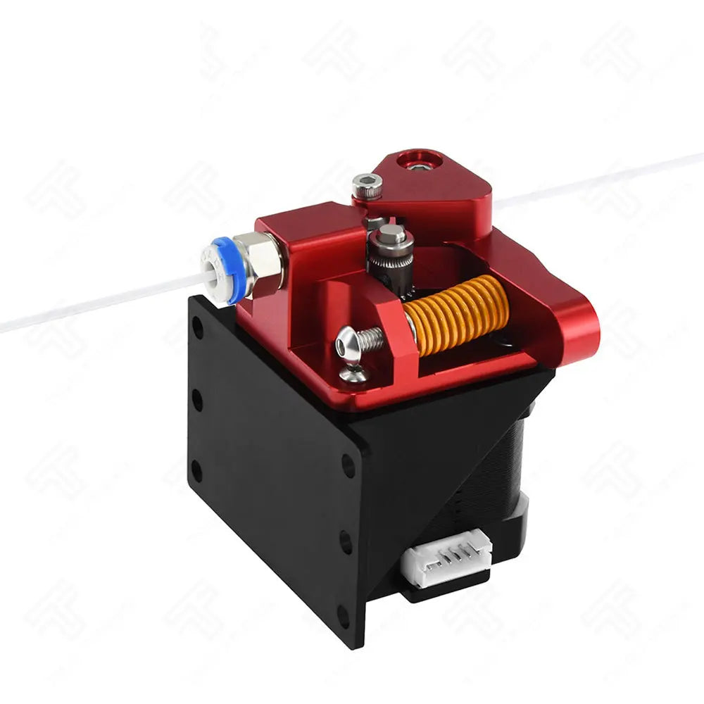 Custom Aluminum Upgrade Dual Gear Mk8 Extruder for Extruder Ender 3 CR10 CR-10S PRO RepRap 1.75mm 3D Parts Drive Feed double pulley Manufacturer