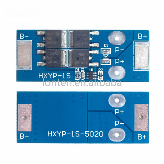 Custom EGBO 1S 3.7V 4.2V  16A  4MOS battery BMS LiFePO4 3.7V LI-Ion Lithium Battery Protection Board Charging Voltage Manufacturer