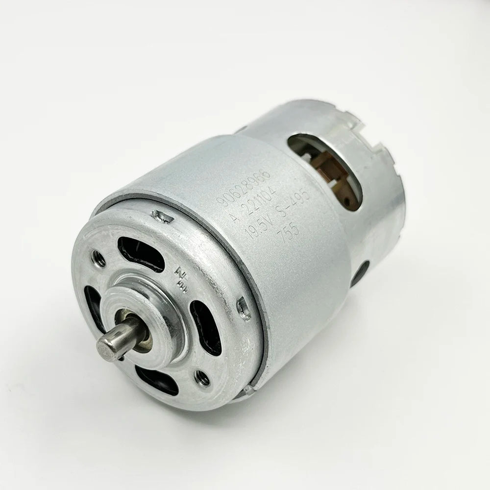 Custom RS-755WC-8017 Carbon Brush Power Motor DC 18V 19.5V 22600RPM High Speed Large Torque Short Shaft for Electric Tool Drill Saw Manufacturer