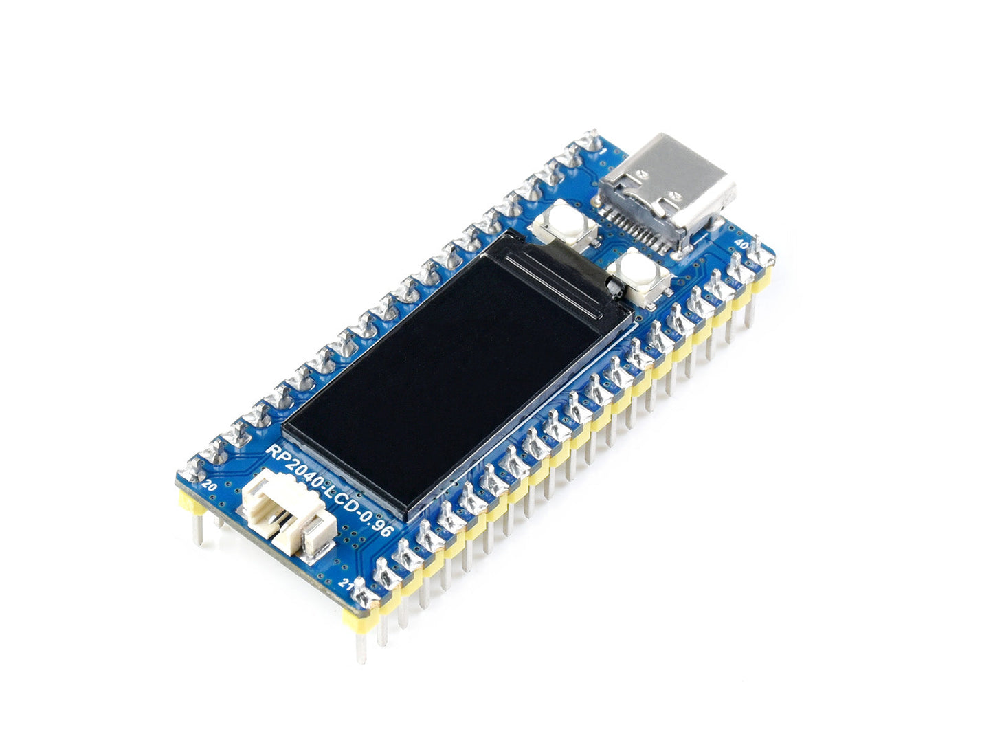 RP2040-LCD-0.96 A Low-Cost High-Performance Pico-Like MCU Board Based On Raspberry Pi Microcontroller RP2040 with LCD Custom PCB customize