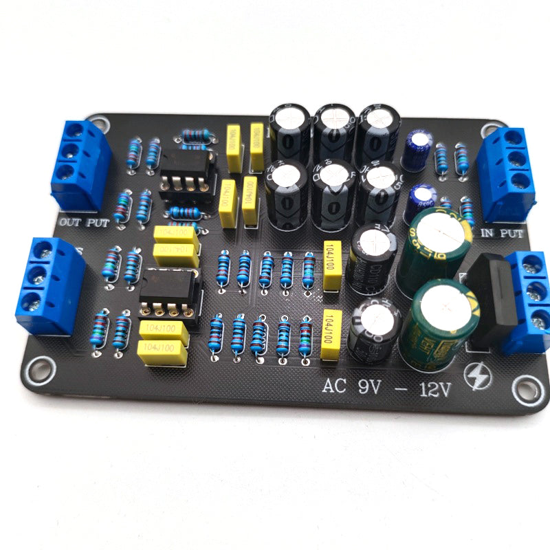 2 Way 160Hz Electronic Active Crossover NE5532 PreAMP Linkwitz Riley Filter Frequency Divider amplifiers and comparators Customize