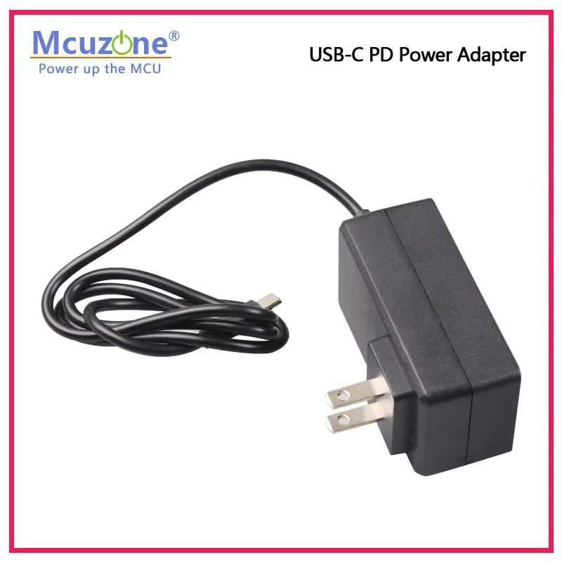 Raspberry Pi 5 USB-C PD Power Adapter Supports PD Power Protocol  |  27W USB-C Port Custom