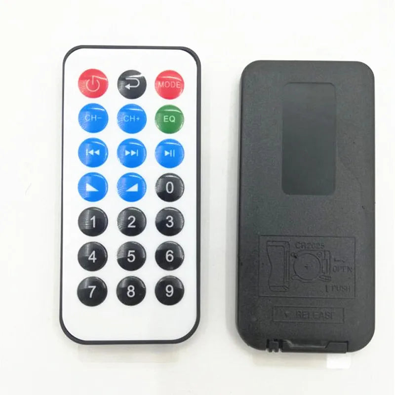 Custom Lonten 1pc 12V MP3 USB TF Radio Car Speaker Subwoofer Learning Board IR Universal Wireless Remote Control Manufacturer