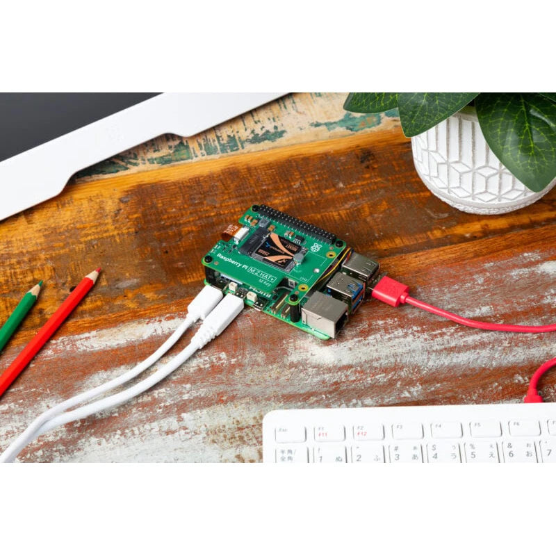 Raspberry Pi 5 Official Original PCIe to M.2 NVMe SSD Raspberry Pi M.2 HAT+