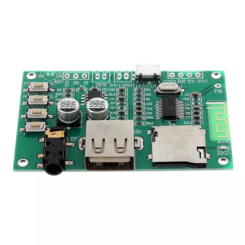 Custom custom BT201 Dual Mode  Lossless Audio Power Amplifier Board Module TF Card U Disk Ble Spp Serial Port Transparent Manufacturer