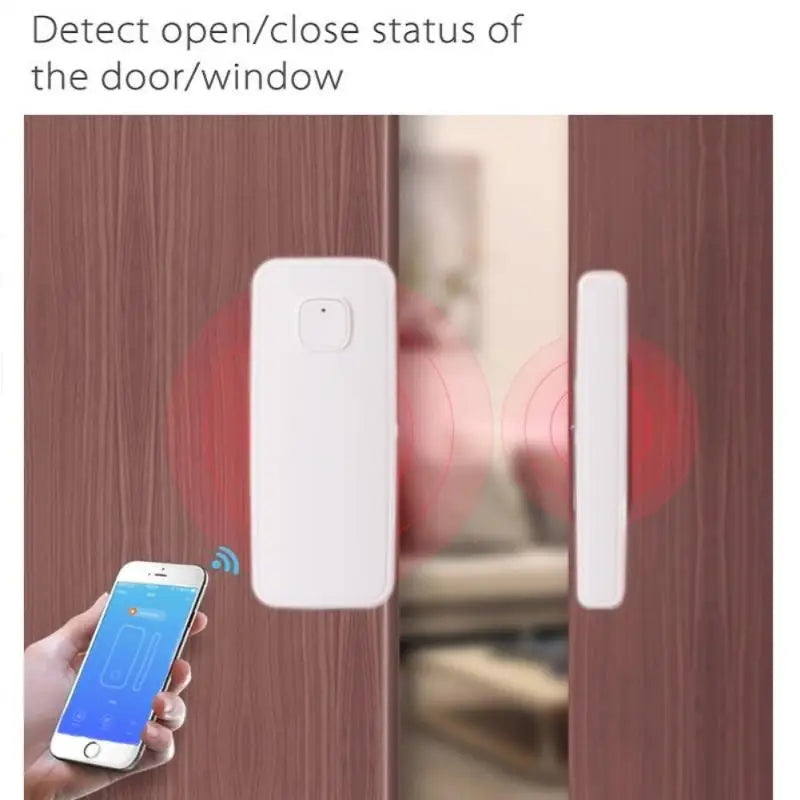 Custom Lonten WiFi Door Sensor Smart Home Security Wireless Door Window Detector Alarm Smart Life App Control Work With Alexa Google Ho Manufacturer