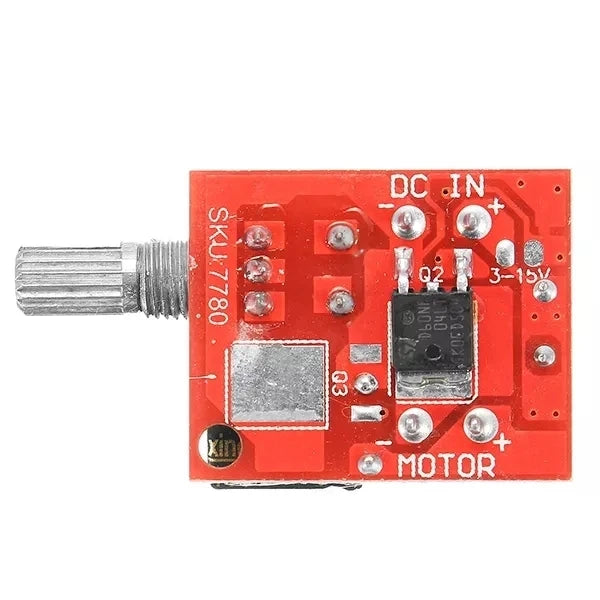 Custom Custom DC 3-35V PWM Speed Controller Mini Electrical Motor Control Switch Printed Circuit Board Metal Core PCB Board Production Manufacturer