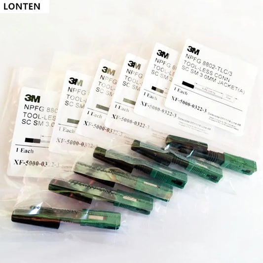 Custom 3M 8802-TLC/3 SC/APC UPC single-mode fiber optic quick connector 3M SC 3.0 FTTH Fiber Optic Fast Connector Manufacturer