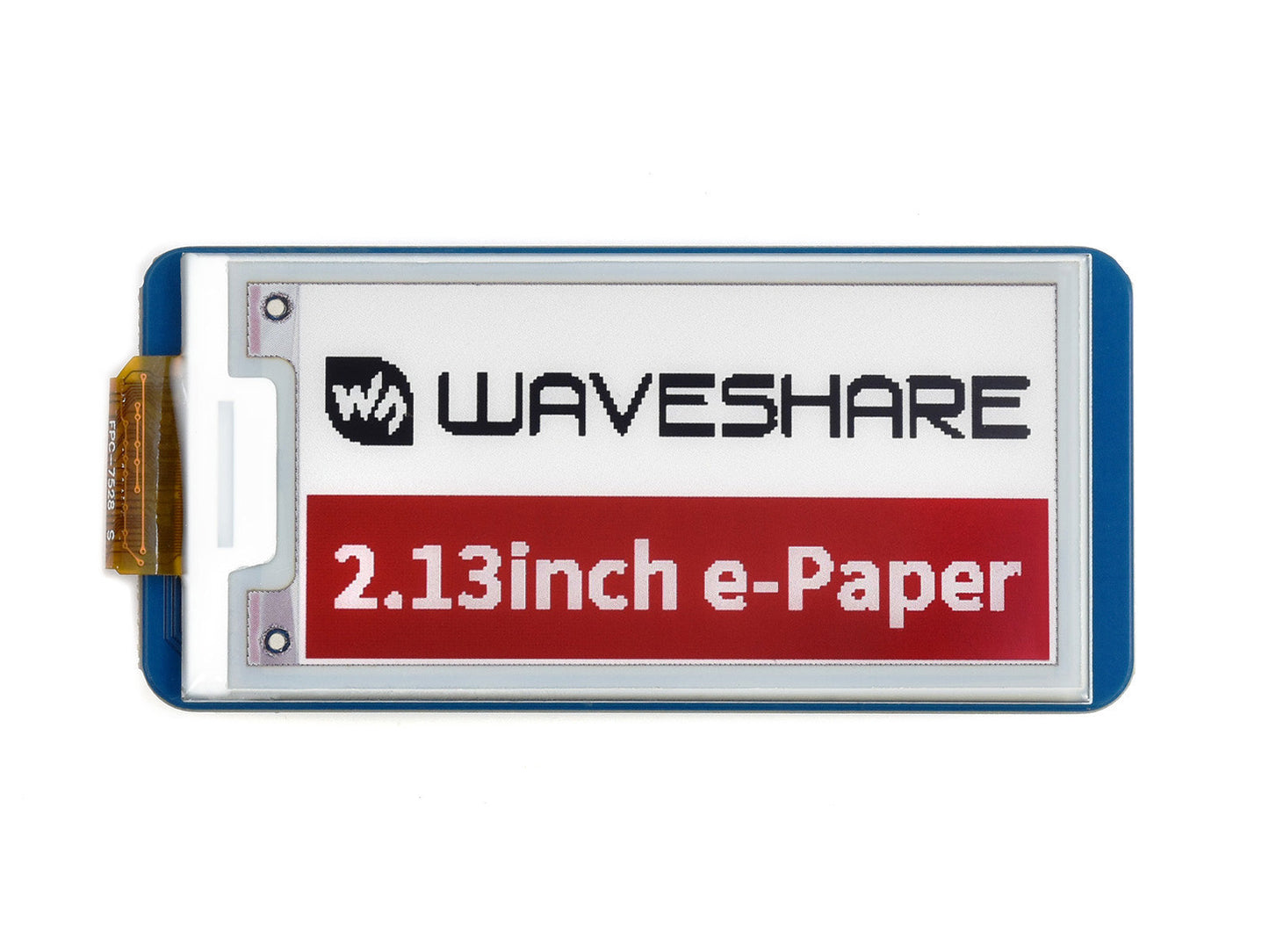 2.13Inch E-Papier E-Ink Display Module (B) Voor Raspberry Pi Pico 212x104 Pixels, Rood/Zwart/Wit, Spi-interface Custom PCB