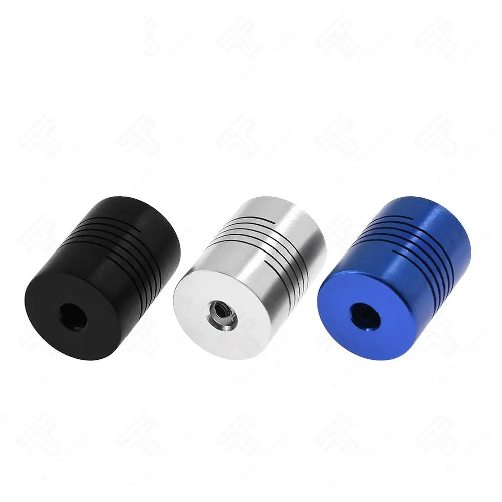 Custom CNC Motor Jaw Shaft Coupler 5mm To 8mm Flexible Coupling OD 19x25mm wholesale Dropshipping For CR10 Ender-3 Ender 3 Pro Manufacturer