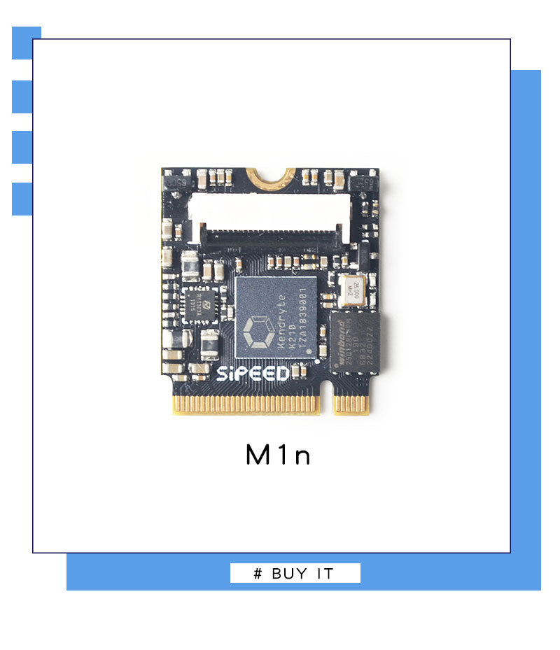 Sipeed M1n risc-v AI+loT deep learning goldfinger module Custom PCB security pcba customize