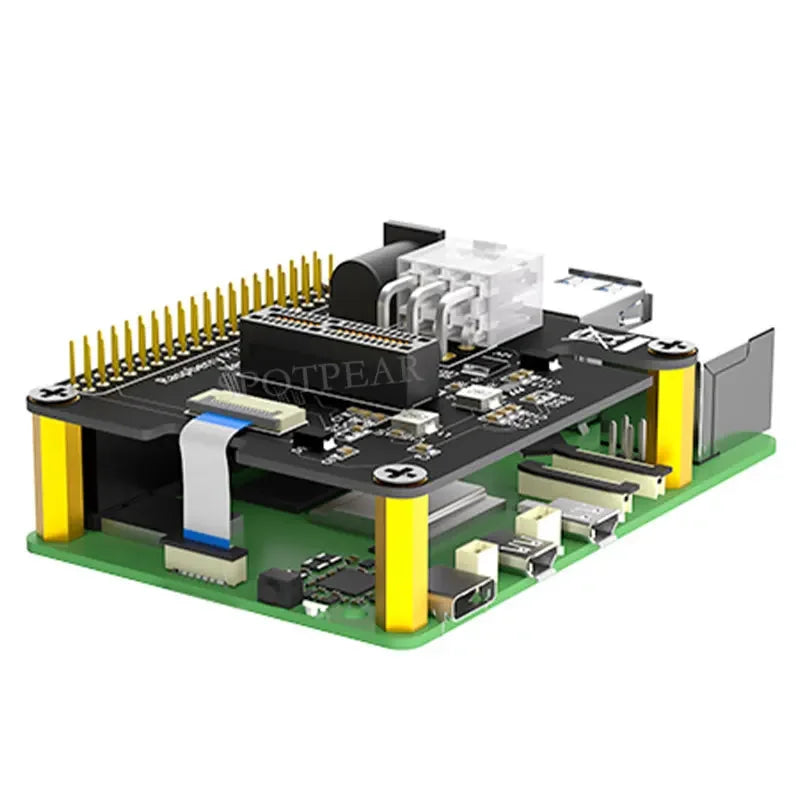 Raspberry Pi 5 PCIe Slot Expansion Board FFC Connector to Standard PCIe x1
