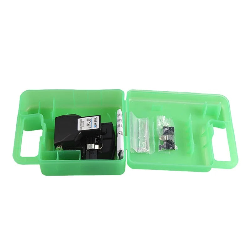Custom High Precision HS-30 Fiber optic Cutter Used in FTTX FTTH Optical Fiber Cleaver HS-30 with 48,000 Blades Fiber Cleaver Manufacturer