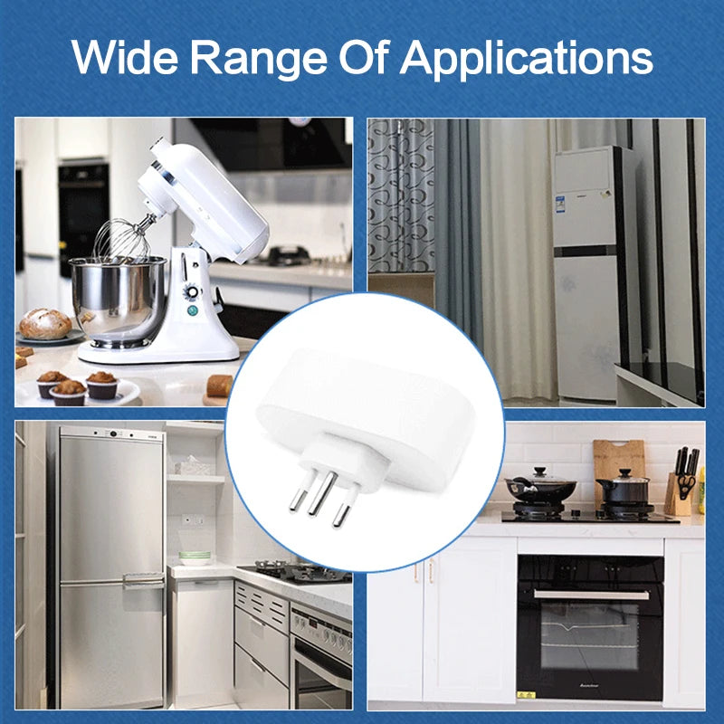 Custom New Smart WiFi Plug  16A Brazil Socket Standard With  Monitor APP Remote Control Works With Google Assistant Alexa Home Manufacturer