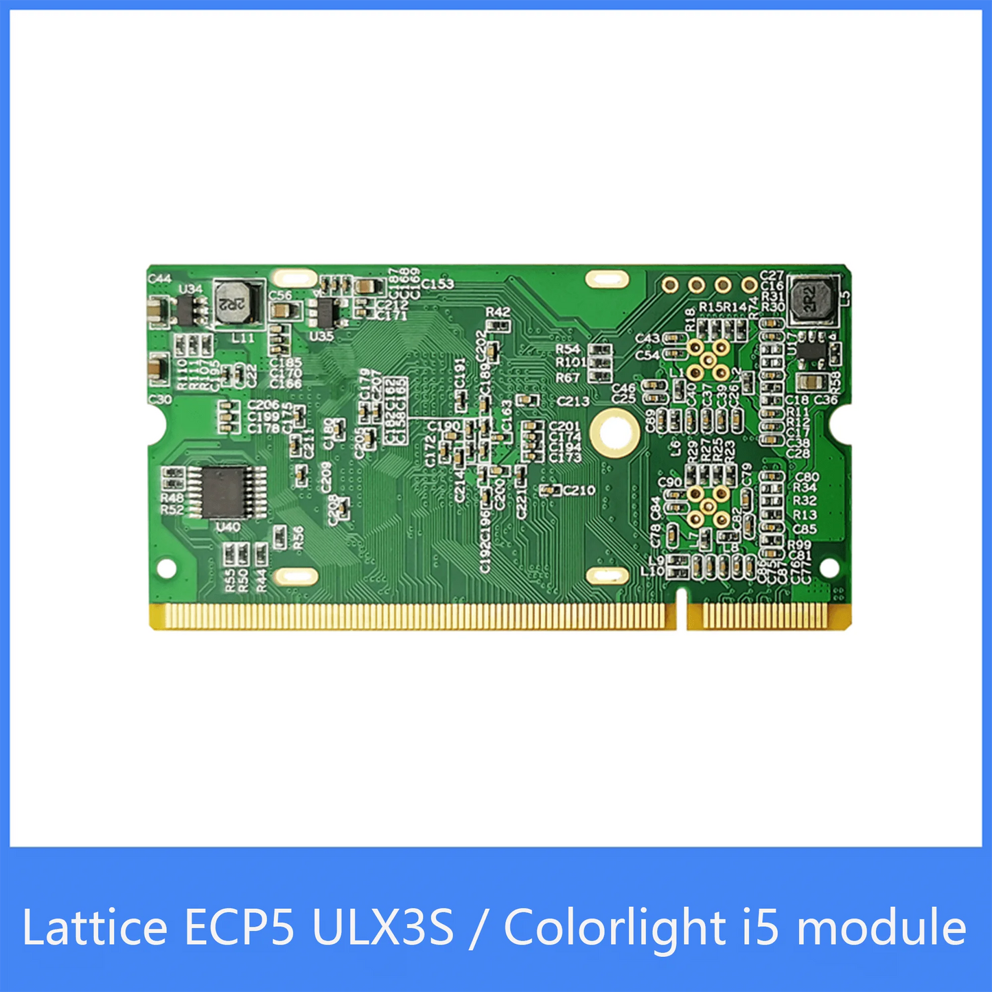 Custom Lattice ECP5 FPGA RISC-V Development Board Colorlight i5 Module LFE5U Open Source Toolchain Manufacturer