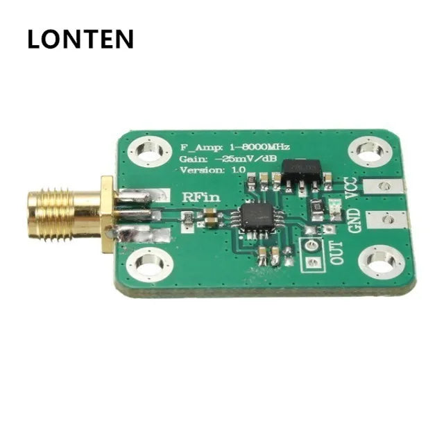 Custom Lonten 1-8000MHz AD8318 RF Logarithmic Detector 70dB RSSI Measurement Power Meter Manufacturer