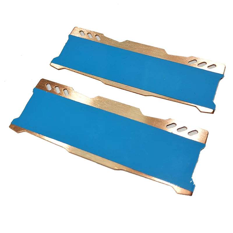 Custom 2Pcs New Pure Copper  Notebook Gaming Laptop Memory Heatsink Cooling  Radiator RAM Memory Cooler Heat Sink 0.5mm Manufacturer