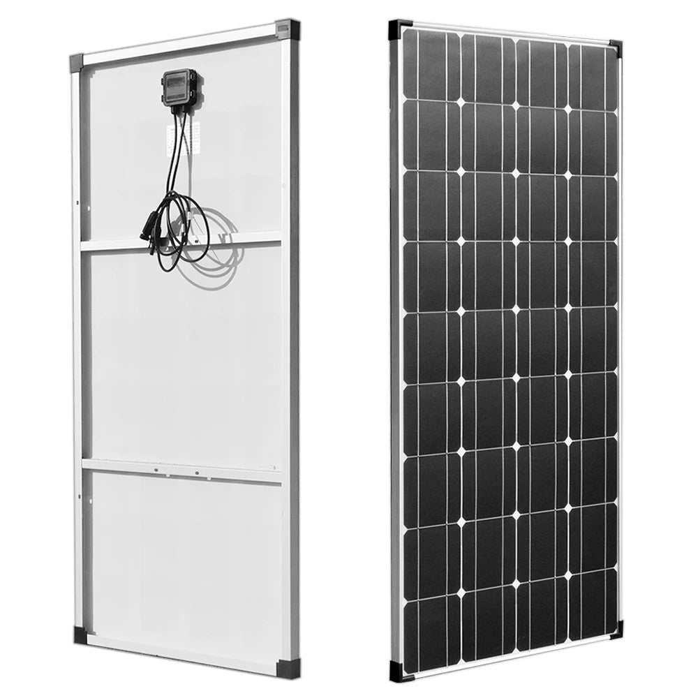 Custom 360W 240W 120W Solar Panel Kit 120 Watt 18 Volt Aluminum Frame Solar Panel Photovoltaic Power Paneles Solares 1160*530*25mm Manufacturer