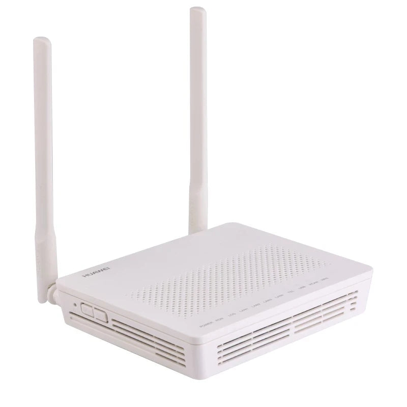 Custom 5pcs original HW EG8141A5 Gpon ONU FTTH modem router bare metal + adapter 1GE + 3FE + 1tel + wifi With English Software Manufacturer
