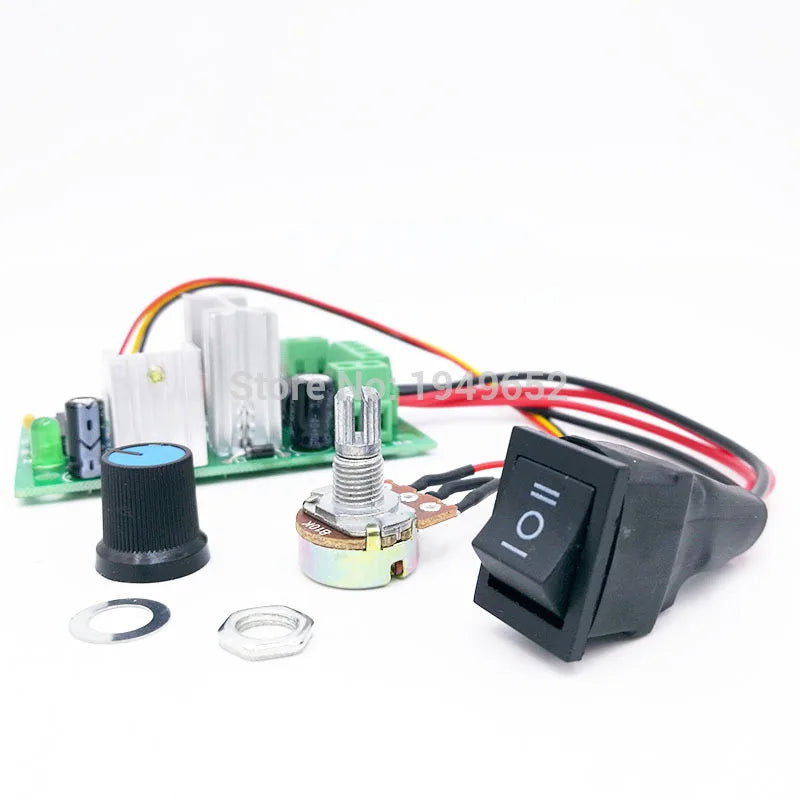 Custom 10V 12V 24V 36V PWM DC controller with Positive inversion switch PWM DC controller for DC motor speed controller 150W Manufacturer