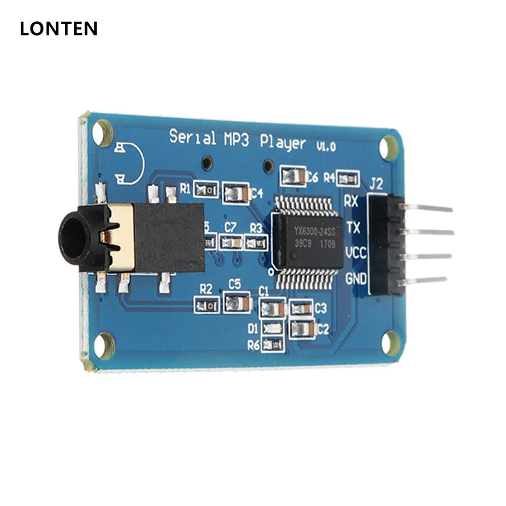 Custom Custom YX6300 UART TTL Serial Control MP3 Music Player Module Polyimide flexible pcb board/fpc board with high standard Manufacturer