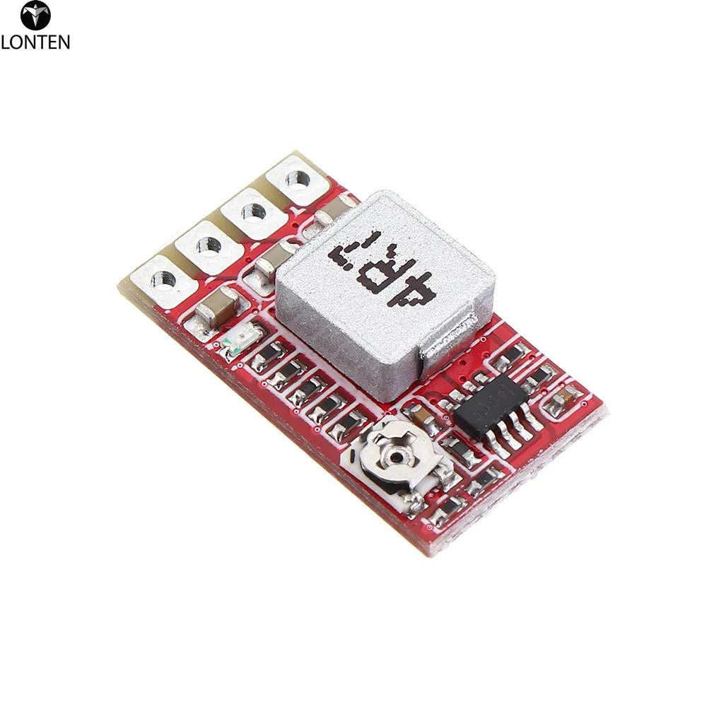 Custom Lonten Mini DC-DC Adjustable Step Down Power Supply Module 12V 24V to 5V 3.3V 9V 3A mini360 Manufacturer