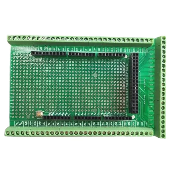 Custom 1 set MEGA-2560 PCB Prototype Screw Terminal Terminal Block Shield Module Block Shield Board Kit Breakout Board Manufacturer