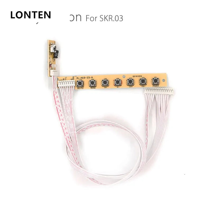 Custom Lonten QT526C V1.3 Digital Signal DVB-S2/T2/C ATV LCD Driver Board Dual USB Russian T.S512.69+7Key + 2ch 6bit lvds cable +CCFL i Manufacturer