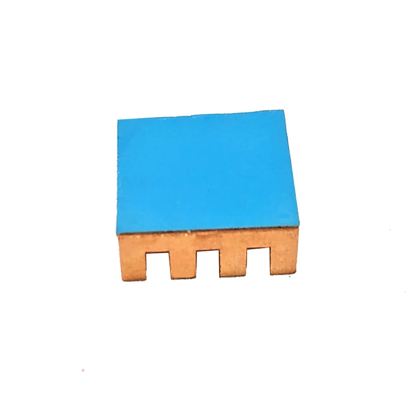 Custom 3pcs Pure Copper Mini Heat Sink Memory RAM Adhesive Back Cooling For VGA DDR MOS GPU IC Chipset Radiator Cooler 11x11x4mm Manufacturer