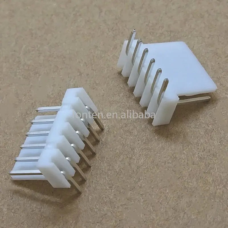 Custom 50pcs/lot KF2510 Male Connector Right Angle Pin Header 2AW 3AW 4AW 5AW 6AW 7AW 8AW 9AW 10AW 2510 2.54MM Manufacturer