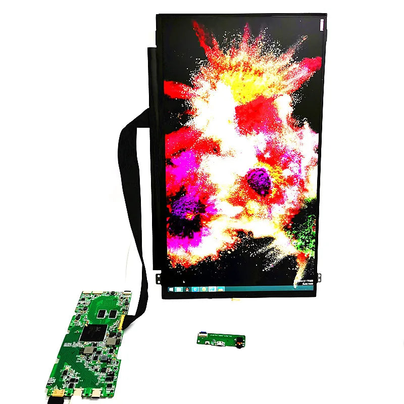 Custom 15.6 inch 4K Gravity rotating LCD display module 3840*2160 HD Type-C  for advertising Game Raspberry Pi 4 Display Cars DIY Kits Manufacturer