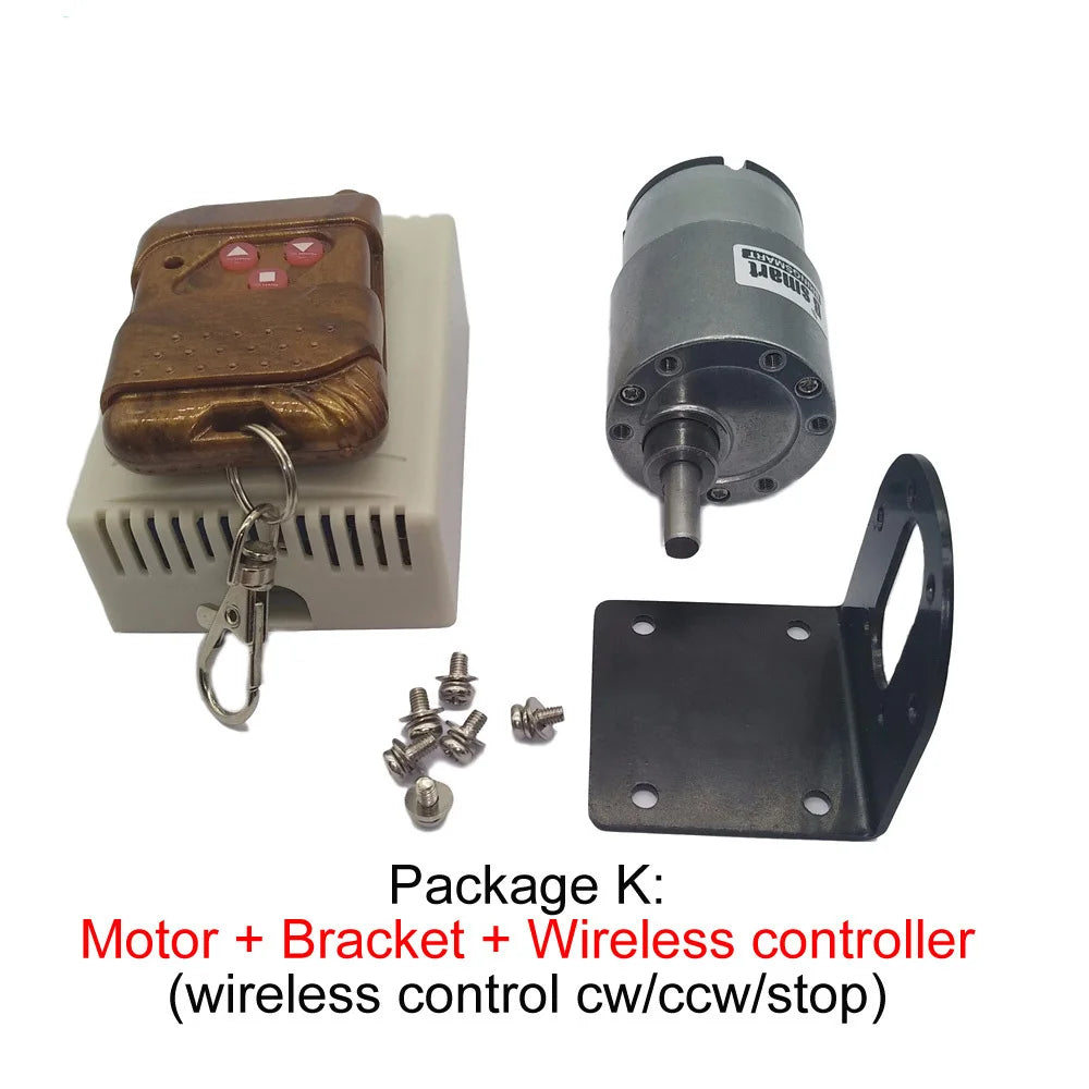 Custom DC 12 24 Volt Motors  High Torque Reversed Micro Electricmotor Mini Metal Parts For Robot DIY Part Toy Tool JGB37-520 Manufacturer