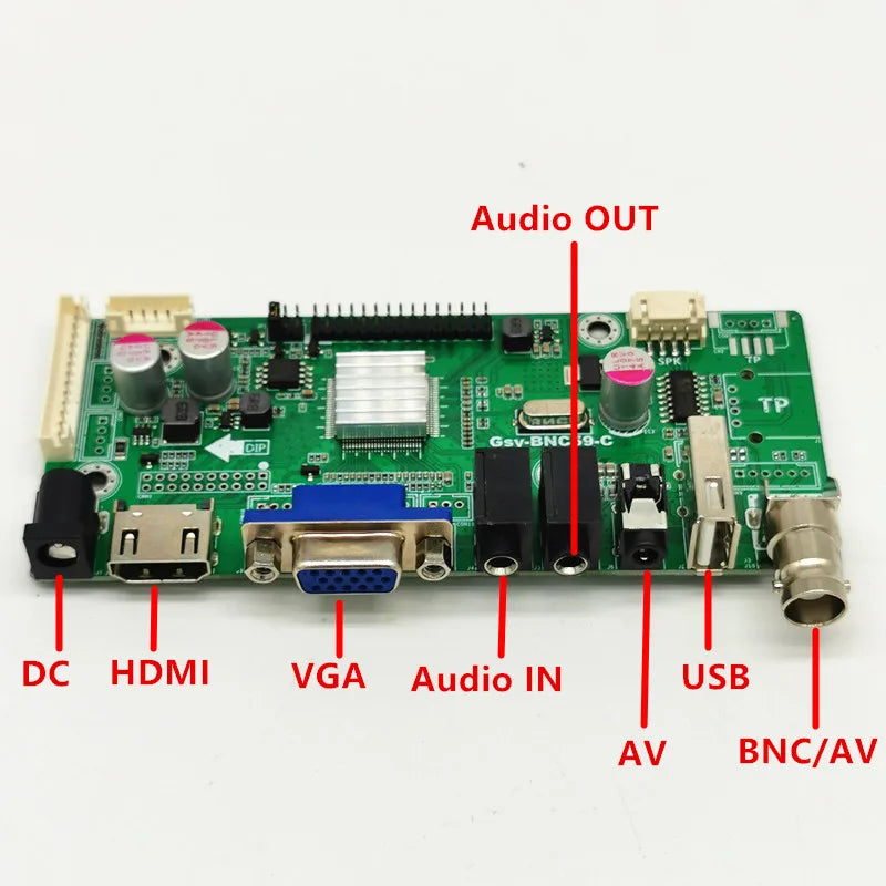 Custom HD+2AV+VGA+Rear View Driver Board+USB function+audio output +9.7 inch LTN097XL01 1024*768 On-board DYI kits Manufacturer