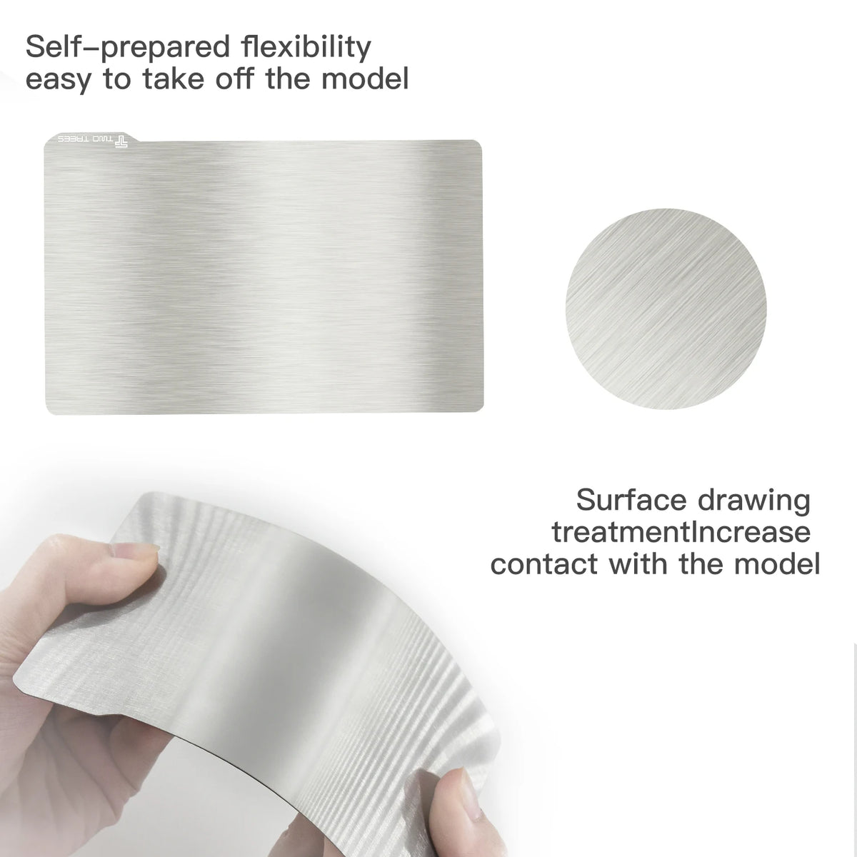Custom Flex 135x80 Hot bed 3D printer parts with flexible magnetic sticker Spring Steel plate Manufacturer