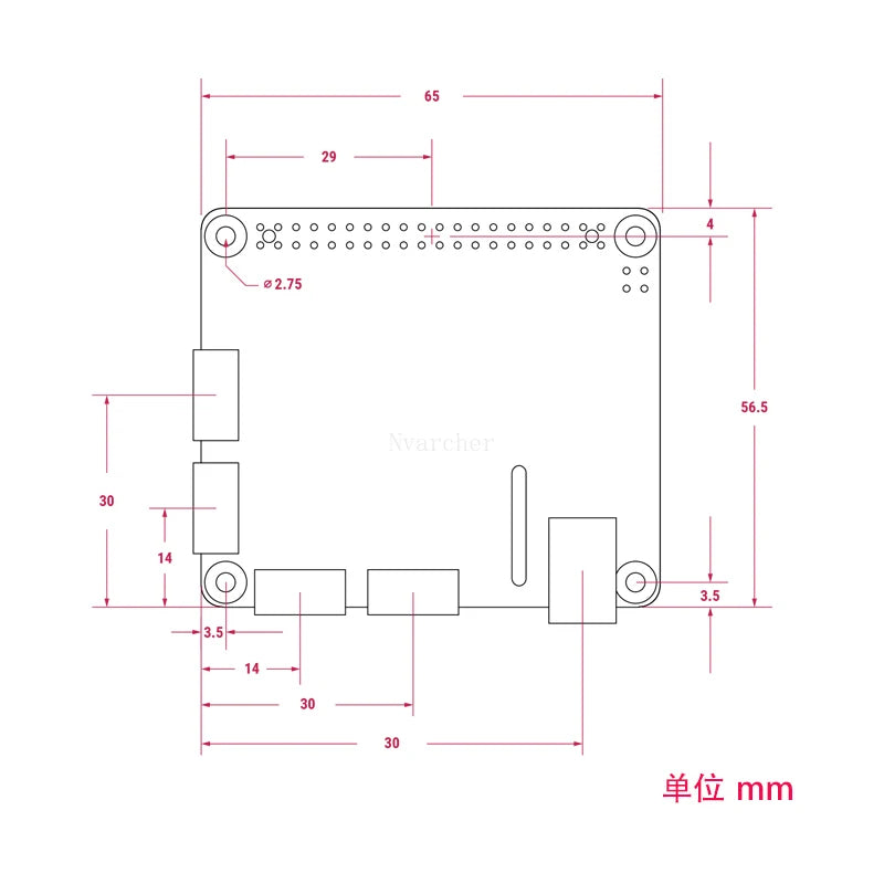 Custom Custom Raspberry Pi extension build hat for PI4B PI3B+ PI3B PI ZERO W Manufacturer