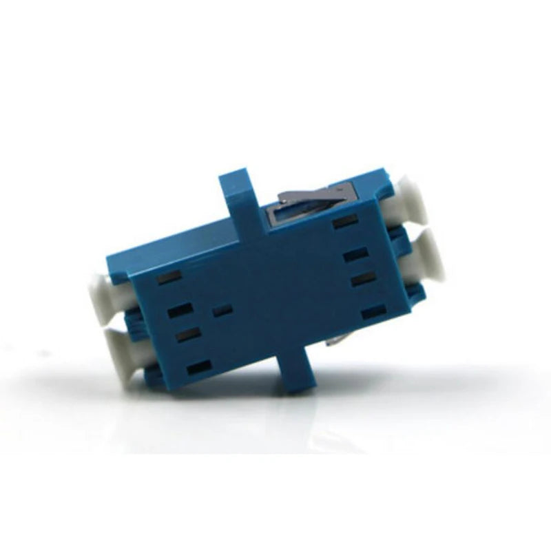 Custom 25PCS LC UPC Duplex single-mode Fiber optic Adapter LC Optical fiber coupler LC UPC Fiber flange LC connector Manufacturer