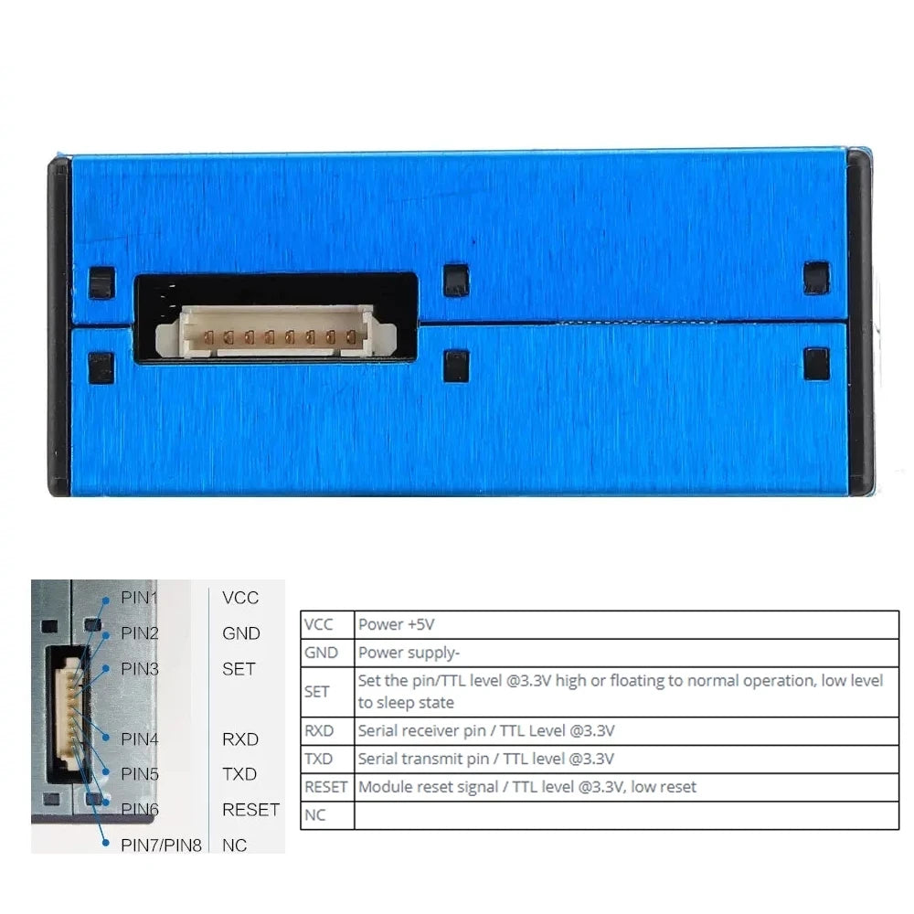 Custom PMS5003T PM2.5+Temperature and Humidity 2 in1 Sensor Detector Smart Home Device Electronic DIY Manufacturer