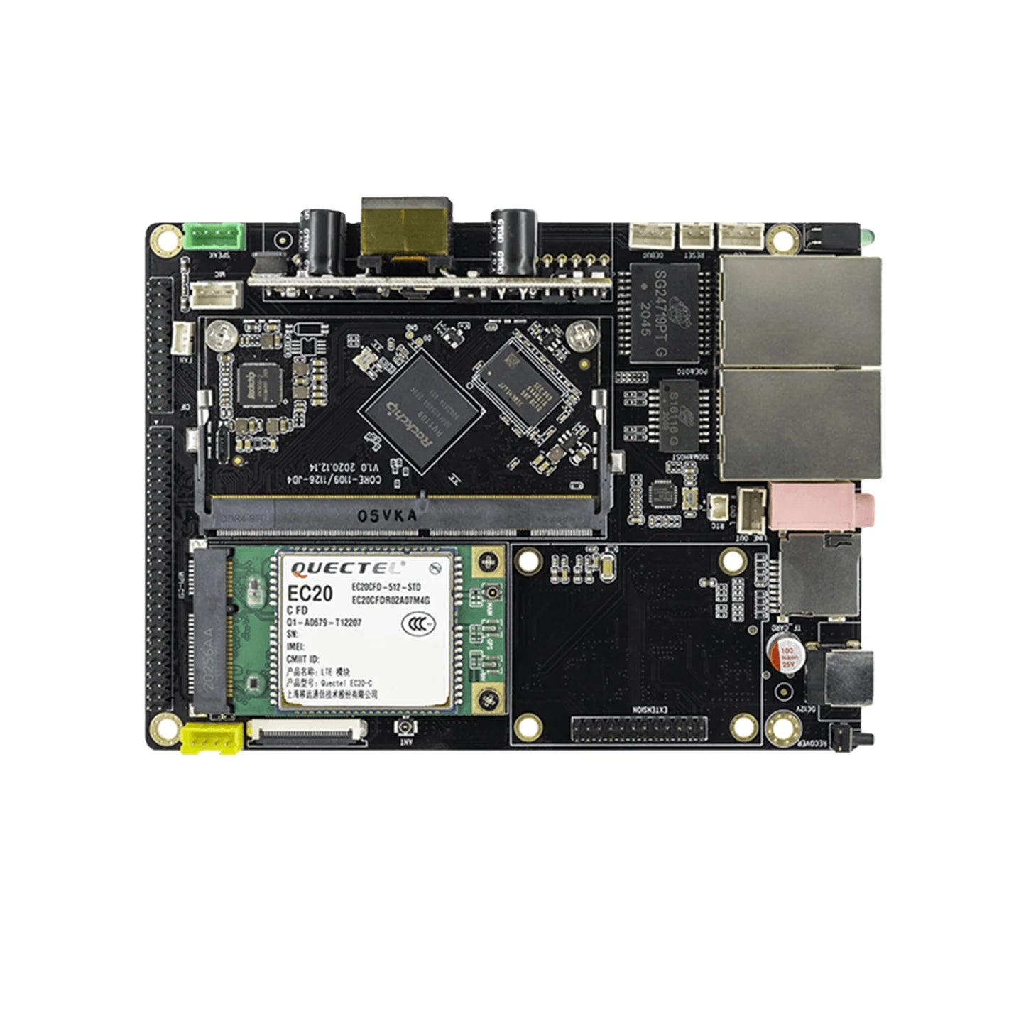 Custom Core-1109-JD4 High-Performance AI Vision Core Board  1G+8G 1080P 60FPS Linux Dual-core ARM cortex-A7 32bit Manufacturer
