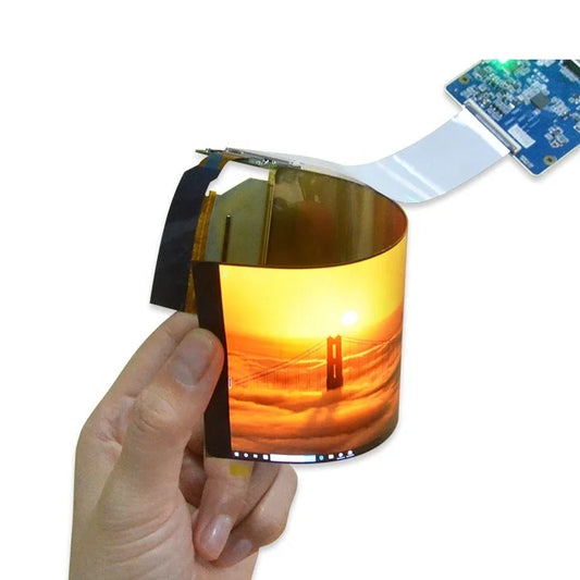 Custom 6 Inch 1080x2160 Full HD Small Flexible Oled Amoled Display Panel Bendable Oled Flexible Display Rollable Screen Manufacturer