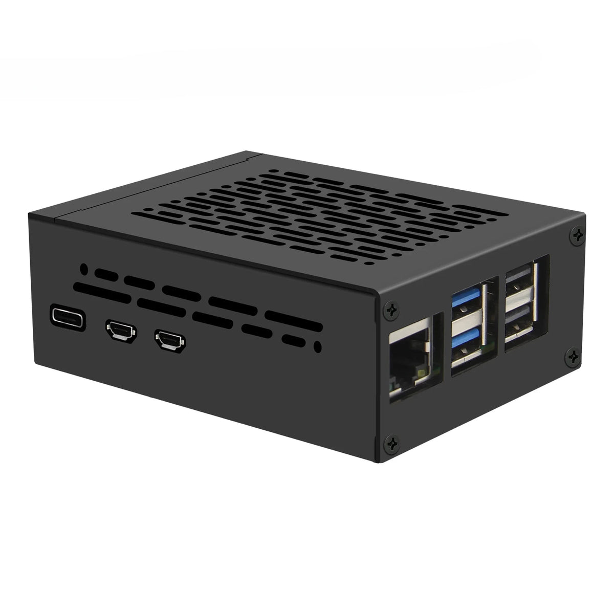 Custom  Metal Case P580 for Raspberry Pi 5 & X1002 Board NOT support X1000/X1001/X1003 Board