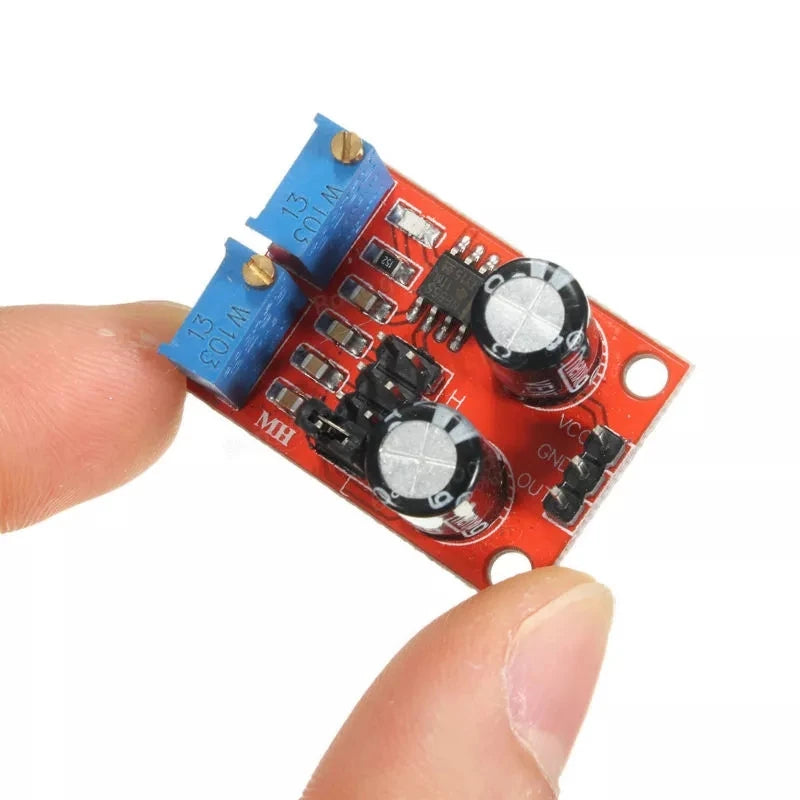 Custom 10Pcs/lot NE555 Pulse Frequency Duty Cycle Adjustable Module Square Wave Signal Generator 31x22mm Manufacturer