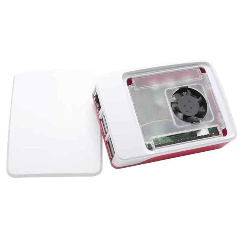 For Raspberry Pi 5 Heat Sink Case With PWM Temperature Controlled Fan Official Cooling Fan Case For Pi5