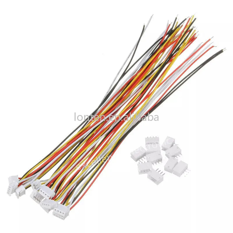 Custom 10 SETS Mini Micro ZH 1.5 2/3/4/5/6/7/8/9/10 Pin JST Connector with 100mm length Wires Cables Manufacturer