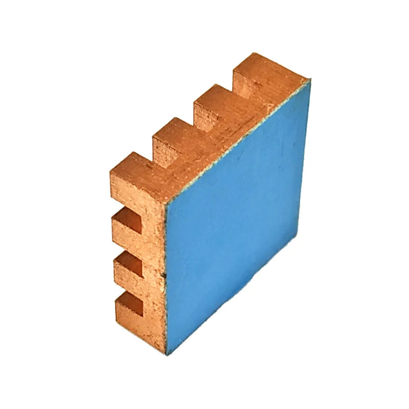 Custom Pure Copper Mini Heat Sink Memory RAM Adhesive Back  Cooling For VGA DDR MOS GPU IC Chipset Radiator Cooler Heatsink 13x13x4mm Manufacturer