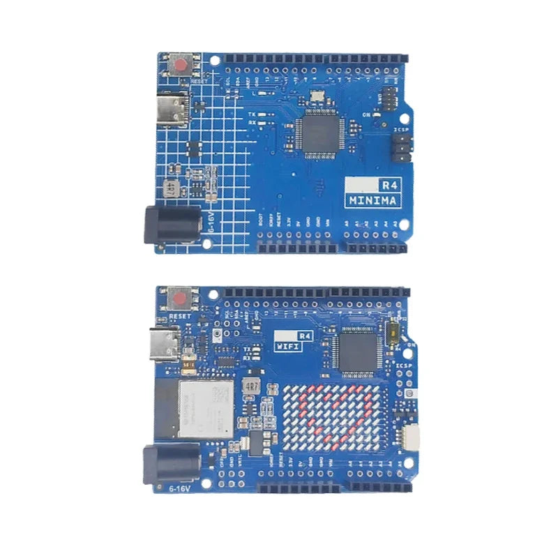 Custom R4 Board Improved Blue Version Minima / WIFI Compatible with Ard R4 Manufacturer