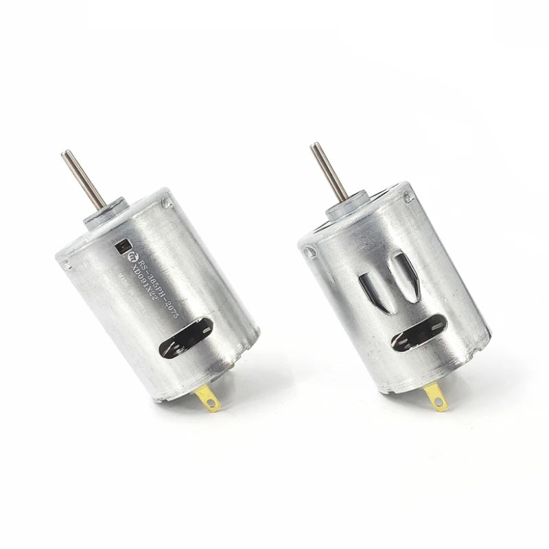 Custom RS-385PH-2075 Carbon Brush Motor DC 12V 11800RPM High Speed Large Torque with Cooling Hole for Electric Tools Toy Car Manufacturer