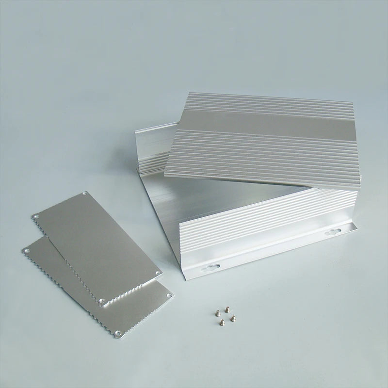 Custom black color aluminum housing case for electronics project case 161*71*80/220mm Manufacturer