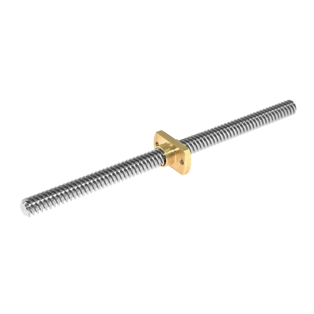 Custom T8 lead screw nut Pitch 2mm Lead 8mm Brass T8 x 8mm Flange Lead Screw Nut for CNC Parts Ender 3 CR-10 3D Printer Accessories Manufacturer