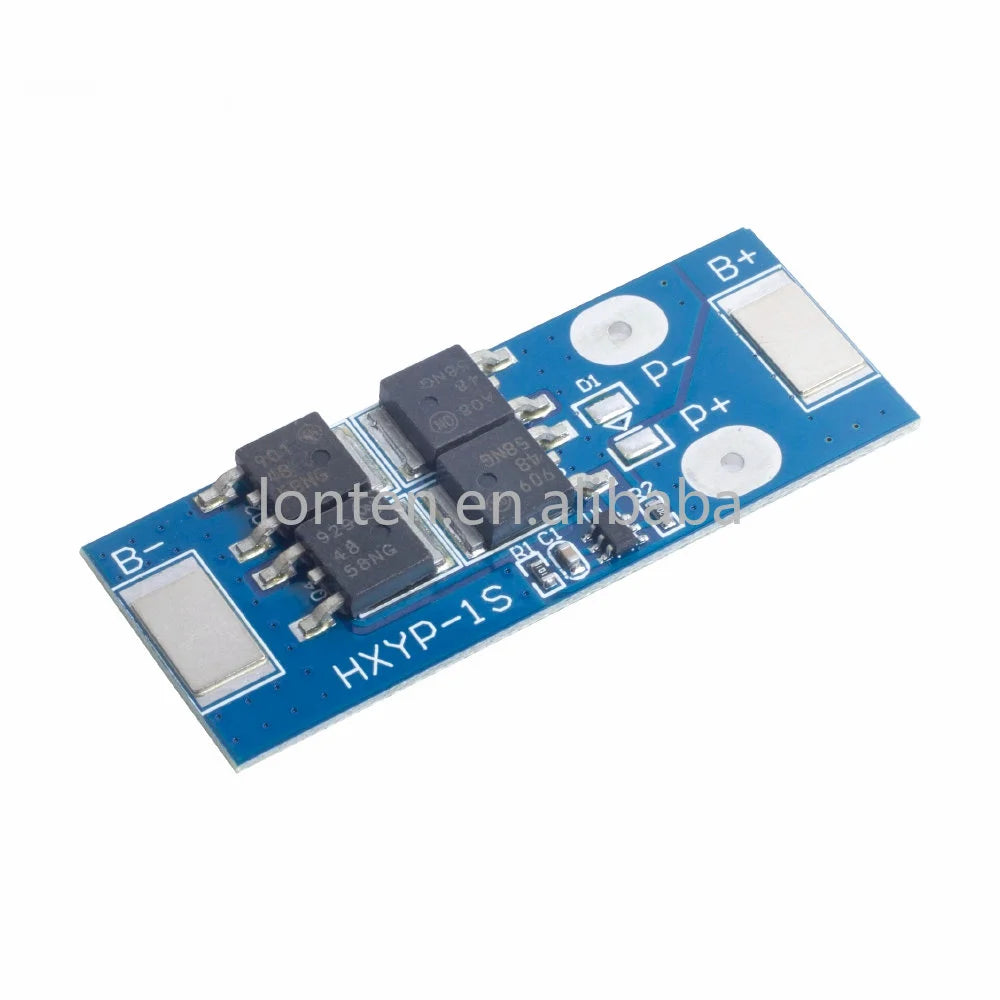 Custom EGBO 1S 3.7V 4.2V  16A  4MOS battery BMS LiFePO4 3.7V LI-Ion Lithium Battery Protection Board Charging Voltage Manufacturer